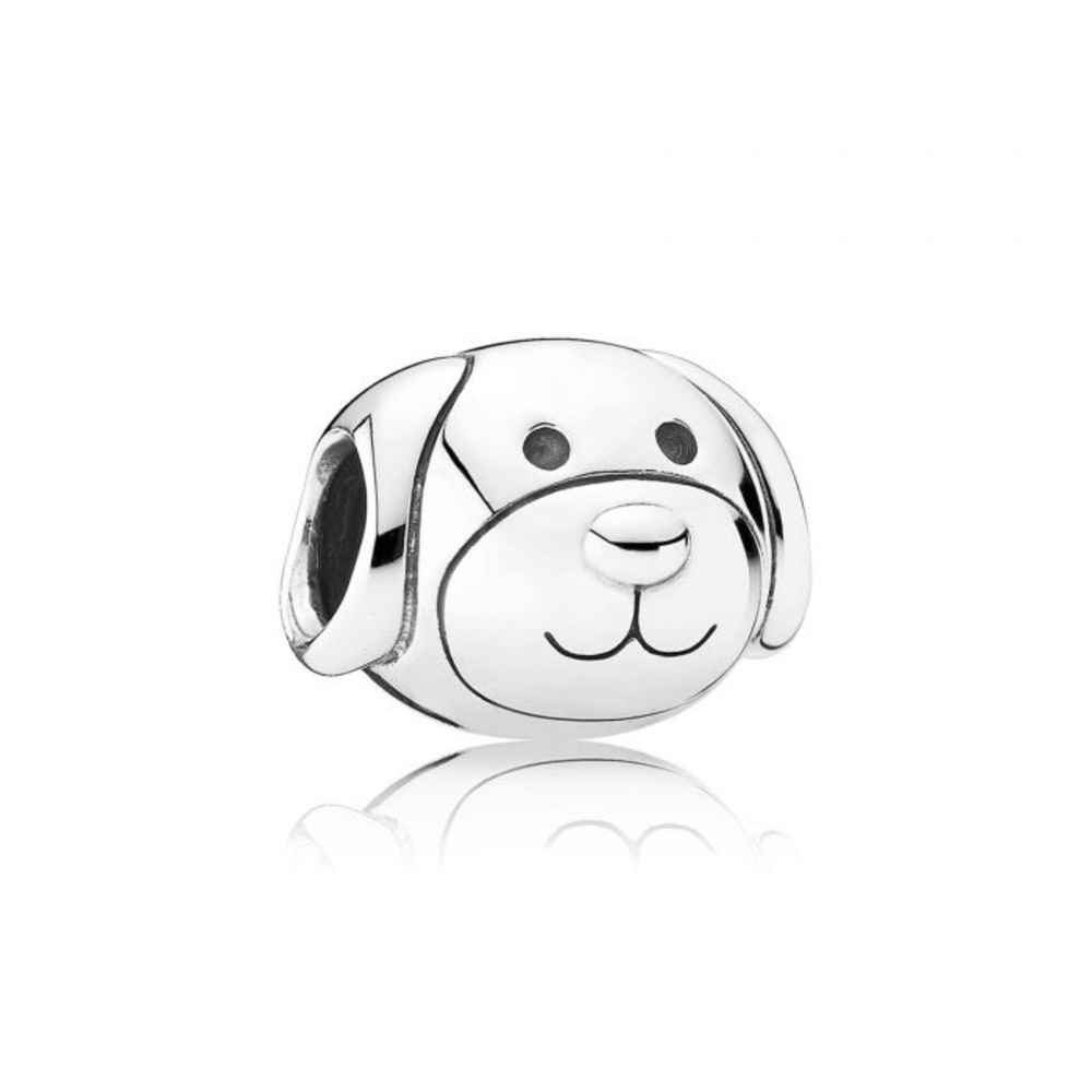 Pandora puppy face charm